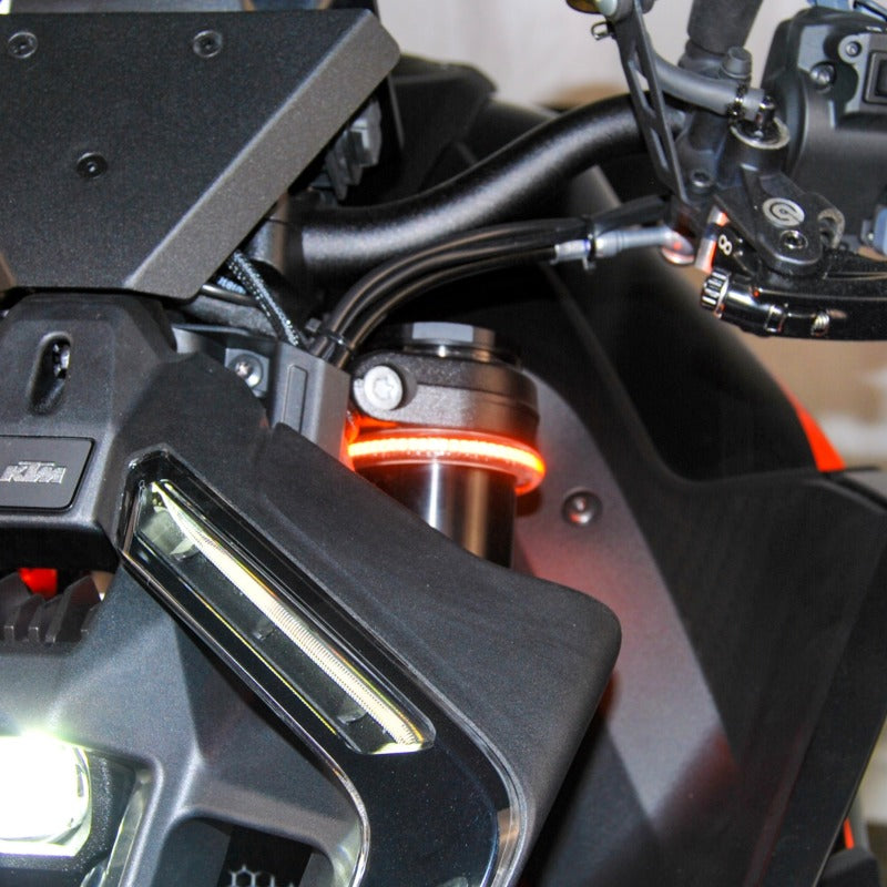 New Rage Cycles 24+ KTM 1390 Super Duke Front Turn Signals-tuningsupply.com