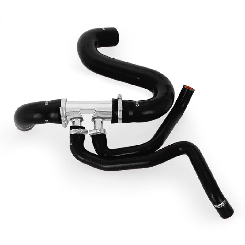 Mishimoto 2015+ Ford Mustang GT Silicone Lower Radiator Hose - Black-tuningsupply.com