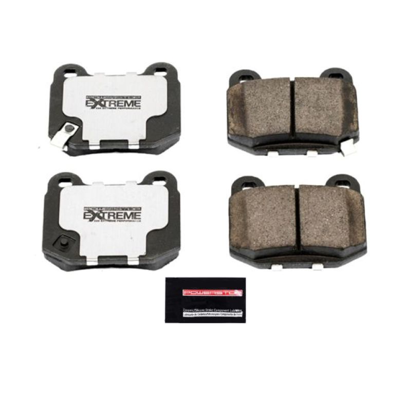 Power Stop 03-05 Infiniti G35 Rear Z26 Extreme Street Brake Pads w/Hardware-tuningsupply.com