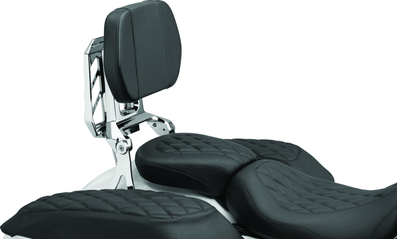 Kuryakyn Neo Driver & Passenger Backrest Chrome-tuningsupply.com