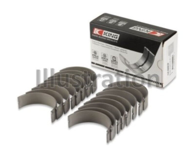 

King Engine Bearings CR8056SV - KINGCR8056SV - King Engine Bearings Honda Ford 6.7L Diesel Powerstroke Connecting Rod Bearing Set - Shipped in Europe - Tuningsupply.com
