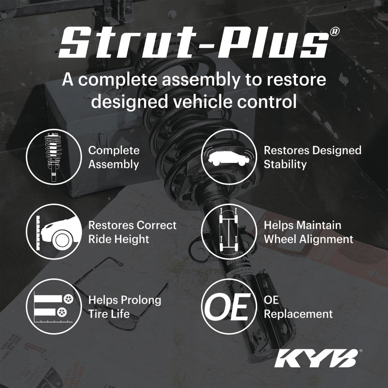 

KYB SR4479 - KYBSR4479 - KYB Shocks & Struts Strut-Plus Front Left 14-18 Toyota Corolla - Shipped in Europe - Tuningsupply.com
