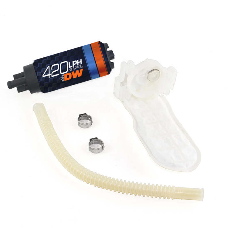 Deatschwerks DW420 Series 420lph In-Tank Fuel Pump w/ Install Kit For 04-7 Cadillac CTS-V-tuningsupply.com