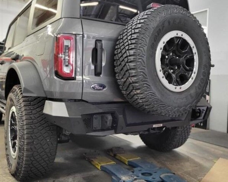 

Go Rhino 271400T - GOR271400T - Go Rhino 21-26 Ford Bronco Trailline Rear Full Width Bumper - Shipped in Europe - Tuningsupply.com
