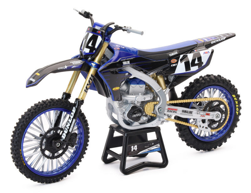 New Ray Toys Yamaha YZ450F Factory Team (Dylan Ferrandis #14)/ Scale - 1:12-tuningsupply.com