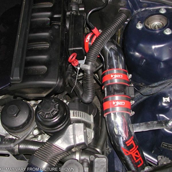 Injen 99-00 323 E46 2.5L  99-00 328 E46 2.8L 2001 325 2.5L Polished Cold Air Intake-tuningsupply.com