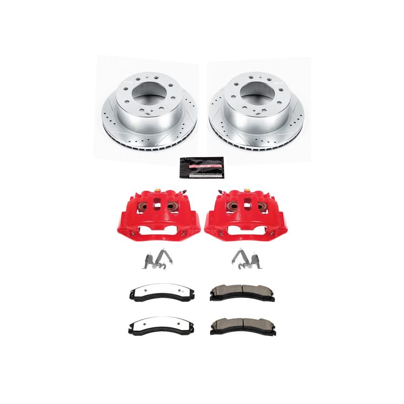 

PowerStop KC6993-36 - PSBKC6993-36 - Power Stop 15-19 Chevrolet Silverado 2500 HD Rear Z36 Truck & Tow Kit w/Cals - Shipped in Europe - Tuningsupply.com
