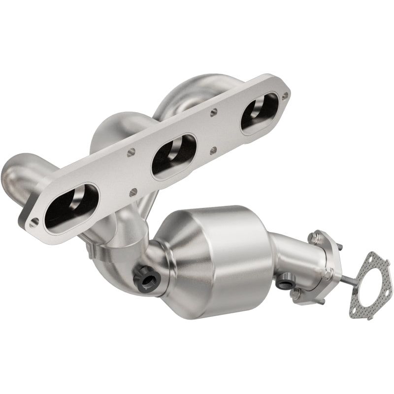 MagnaFlow Conv 06-08 Porsche Cayman DF SS OEM Grade Driver Side Catalytic Converter w/Header-tuningsupply.com