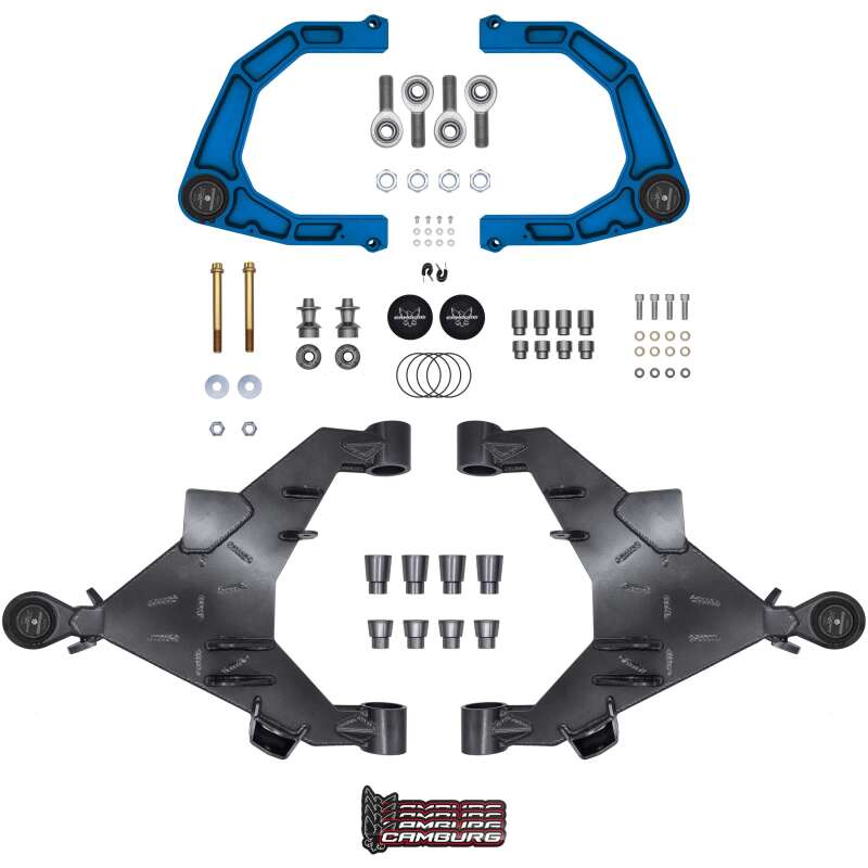 
    

Camburg CAM-310217-K-BLU - CMBCAM-310217-K-BLU - Camburg 22-25 Toyota Tundra 2WD/4WD Blue KINETIK Uniball Trail Series Long Travel Kit w/ Billet UCA - Shipped in Europe - Tuningsupply.com

  