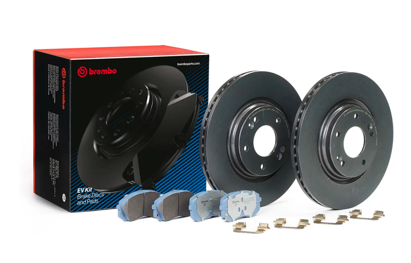 Brembo OE 2017+ Hyundai Kona (OS, OSE, OSI)/16-22 KIA Niro I (DE) EV Brake Kit - Front-tuningsupply.com