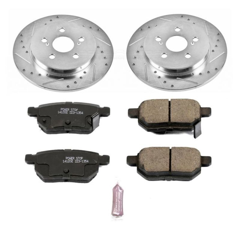 

PowerStop K4736 - PSBK4736 - Power Stop 09-10 Pontiac Vibe Rear Z23 Evolution Sport Brake Kit - Shipped in Europe - Tuningsupply.com
