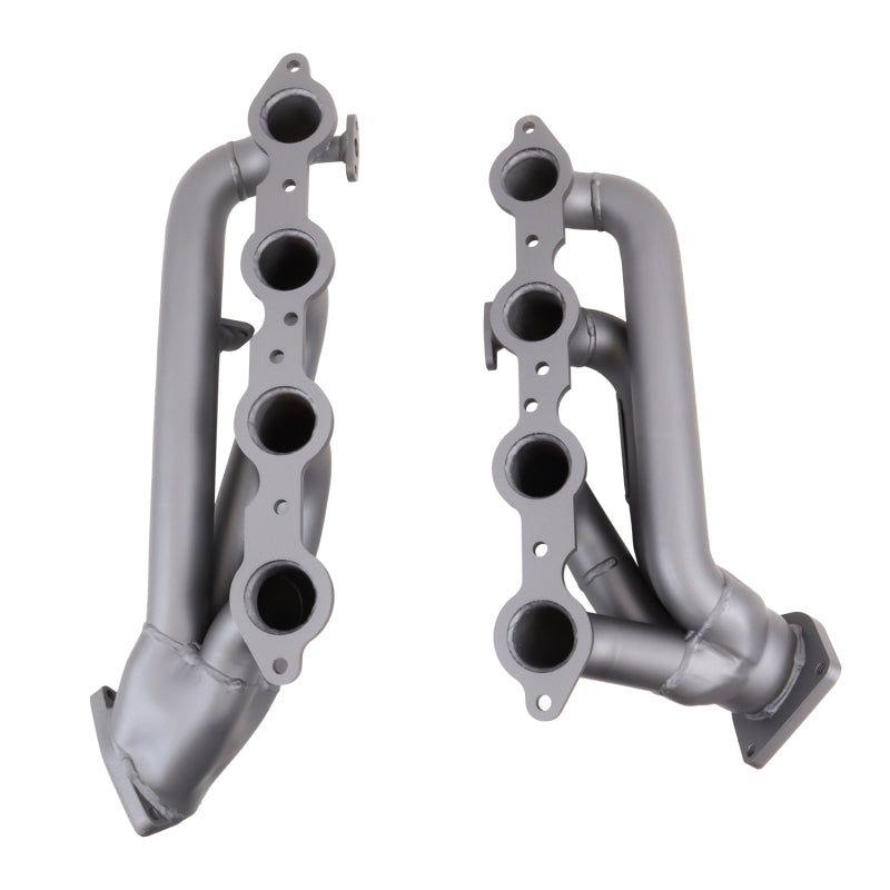 BBK 99-04 GM Truck SUV 4.8 5.3 Shorty Tuned Length Exhaust Headers - 1-3/4 Titanium Ceramic-tuningsupply.com