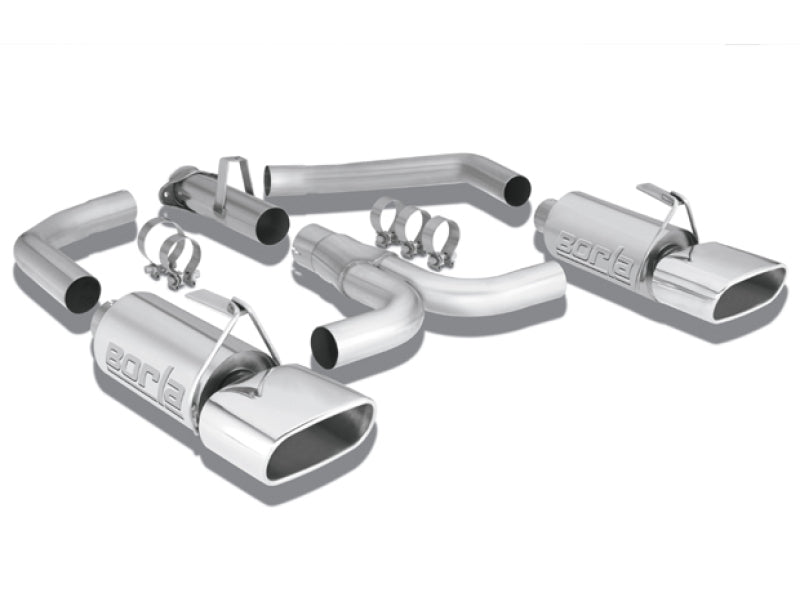 Borla 86-91 Corvette 5.7L 8cyl S-Type SS Catback Exhaust-tuningsupply.com