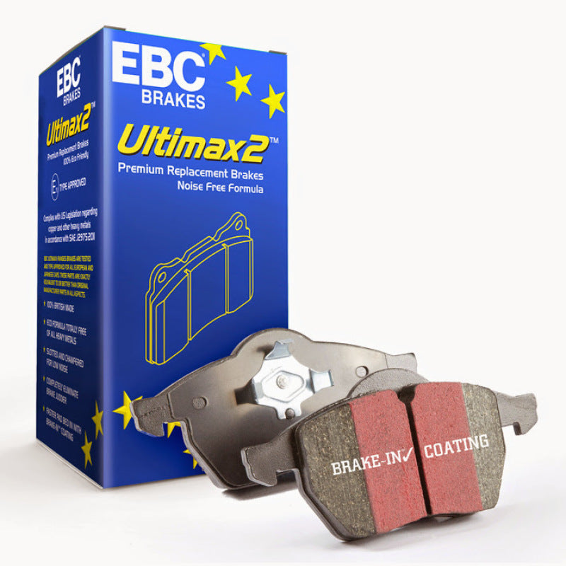 EBC 13+ Mercedes-Benz CLA250 2.0 Turbo Ultimax2 Rear Brake Pads-tuningsupply.com