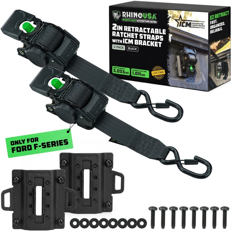 
    

Rhino USA TD-ICMRE2X10-F - RSATD-ICMRE2X10-F - Rhino USA 2in Retractable Ratchet Straps w/Bracket - Black - Shipped in Europe - Tuningsupply.com

  