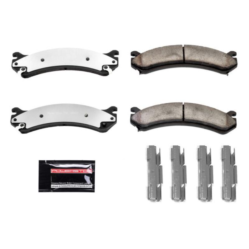 Power Stop 00-05 Cadillac DeVille Front Z36 Truck & Tow Brake Pads w/Hardware-tuningsupply.com