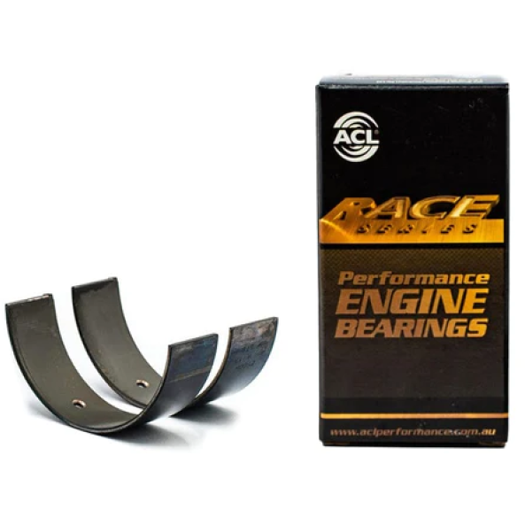 ACL Ford 221/255/260/289/302 Windsor/Windsor 5.0L STD Size w/ Extra Oil Clearance Main Bearing Set-tuningsupply.com