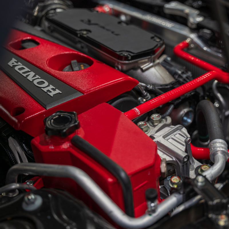 

Mishimoto  - MISMMHOSE-CTR-23RD - Mishimoto 2023+ Honda Civic Type-R Silicone Coolant Hose Kit - Red - Shipped in Europe - Tuningsupply.com
