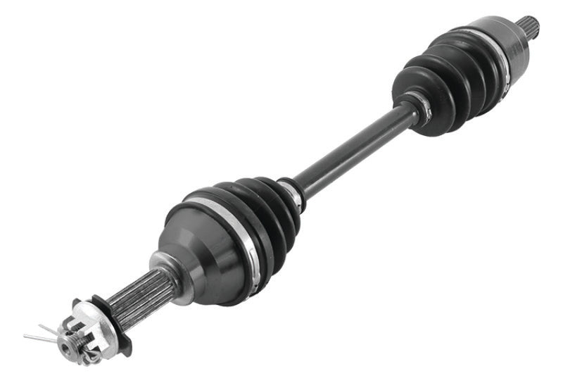 QuadBoss 07-09 Suzuki LT-A450X KingQuad 4x4 AXi Front Left Side Rugged Axle-tuningsupply.com