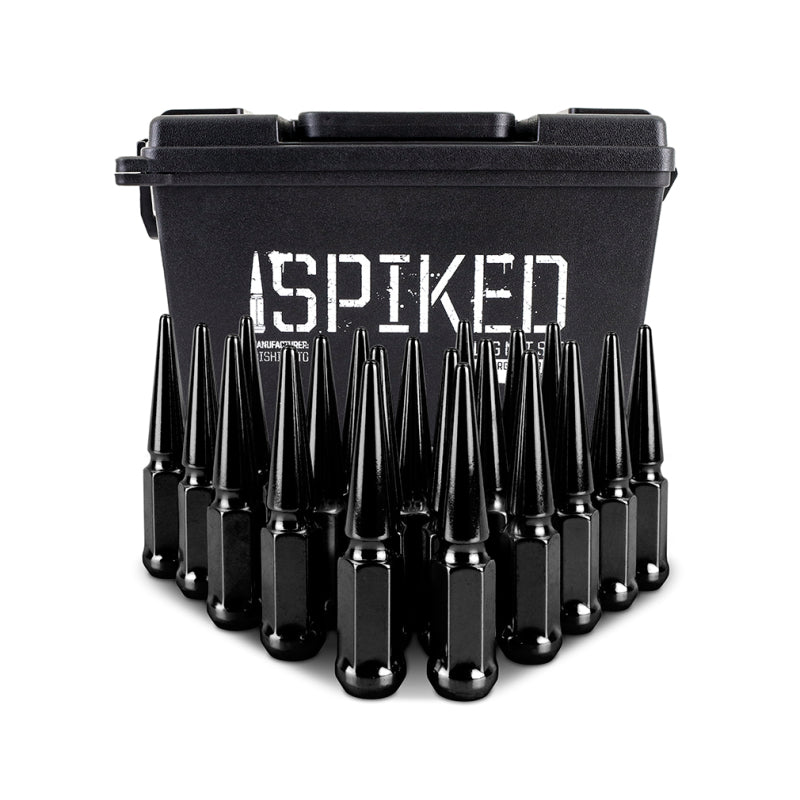 
  

Mishimoto MMLG-SP1215-20BK - MISMMLG-SP1215-20BK - Mishimoto Steel Spiked Lug Nuts M12x1.5 20pc Set - Black - Shipped in Europe - Tuningsupply.com

