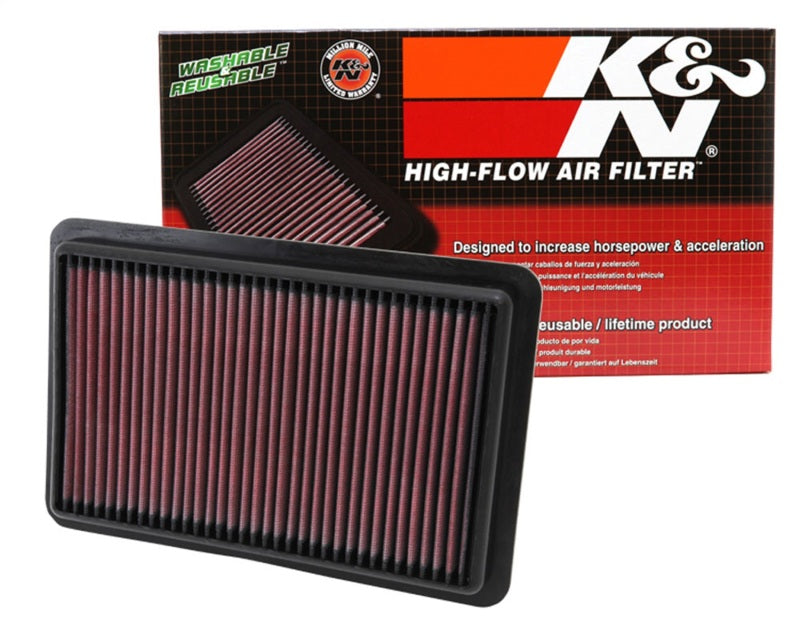 

K&N Engineering 33-2480 - KNN33-2480 - K&N Replacement Air Filter 12-13 Mazda 3 Skyactiv 2.0L / 13-14 Mazda CX-5 2.0L / 14 Mazda 6 2.5L - Shipped in Europe - Tuningsupply.com
