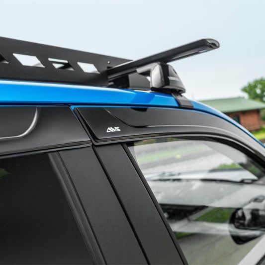 AVS 16-18 Toyota Tacoma Double Cab Ventvisor In-Channel Window Deflectors 4pc - Matte Black-tuningsupply.com