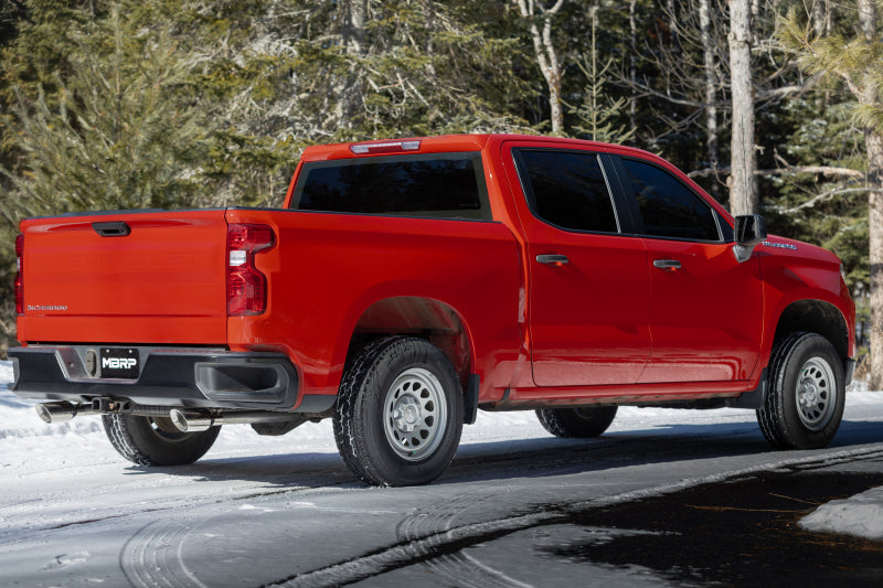 

MBRP S5021AL - MBRPS5021AL - MBRP 2019+ Chevrolet Silverado 1500 / 2019+ GMC Sierra 1500 Alum. 3in Armor Lite Cat-Back Exhaust - Shipped in Europe - Tuningsupply.com
