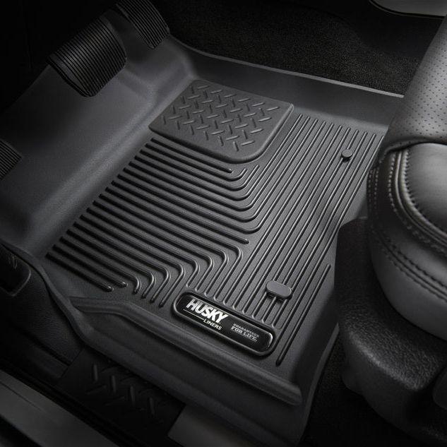 Husky Liners 11-16 Ford F-250 Super Duty X-Act Contour Black Center Hump Floor Liners-tuningsupply.com