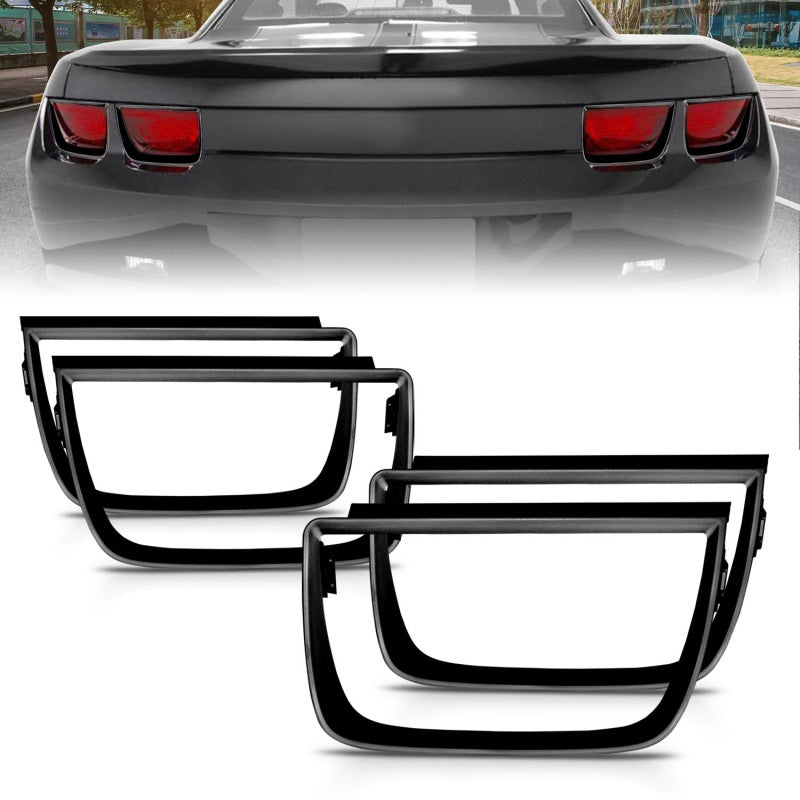 

ANZO 351001 - ANZ351001 - ANZO Taillight Bezels 2010-2013 Chevrolet Camaro Taillight Bezels - 4pc Flat Black - Shipped in Europe - Tuningsupply.com
