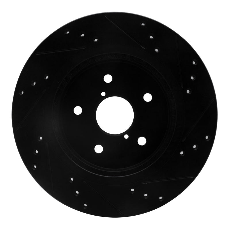 

R1 Concepts 633-13028L - RNC633-13028L - R1 15-25 Subaru Outback Rear Left Drilled & Slotted Black Brake Rotor - Shipped in Europe - Tuningsupply.com
