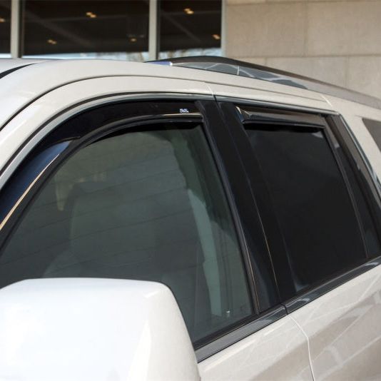 AVS 21-23 Jeep Grand Cherokee L Ventvisor Front & Rear Window Deflectors 4pc - Smoke-tuningsupply.com