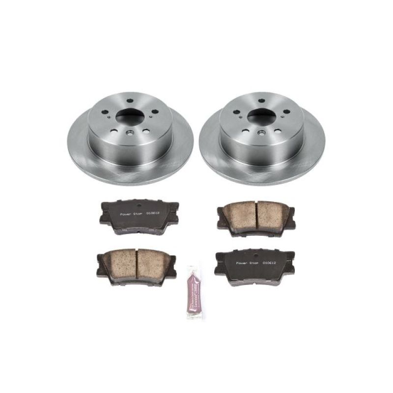 Power Stop 13-18 Lexus ES300h Rear Autospecialty Brake Kit-tuningsupply.com