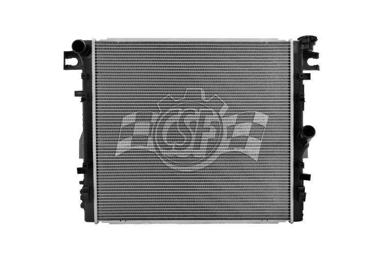 CSF 12-18 Jeep Wrangler 3.6L OEM Plastic Radiator-tuningsupply.com