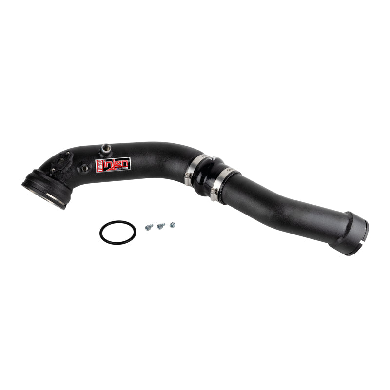 16-20 BMW L6-3.0L/ Turbo/ Twin Turbo/L4-2.0L/ L6-2.5L Wrinkle Black Turbo SES Intercooler Pipes-tuningsupply.com