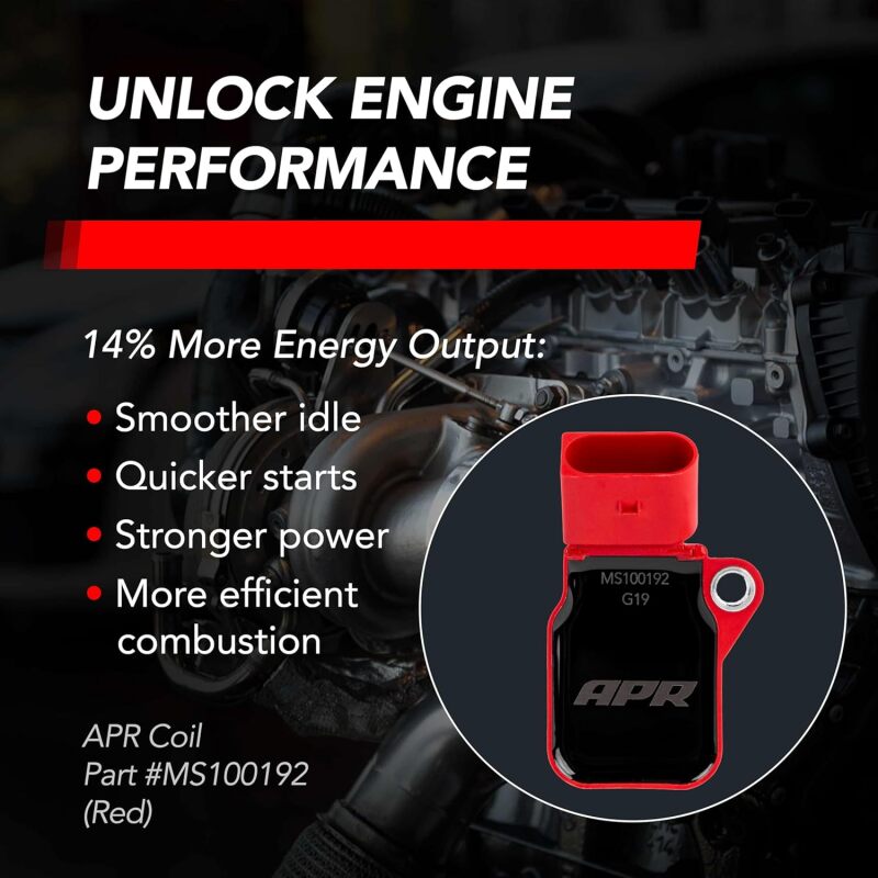 

APR MS100192 - APRMS100192 - APR EA888.3/EA888.4/EA839/EA825 (MQB/MLB) 2.0T/2.9T/3.0T/4.0T Ignition Coil - Red - Shipped in Europe - Tuningsupply.com
