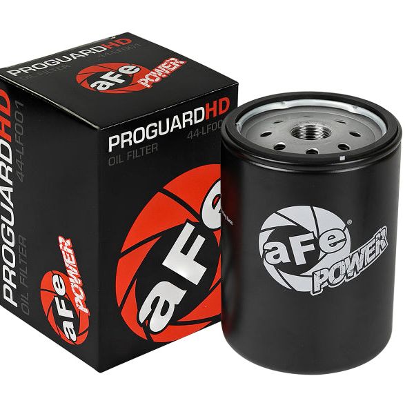 aFe ProGuard D2 Fluid Filters Oil F/F OIL GM Diesel Trucks 01-11 V8-6.6L (td)-tuningsupply.com