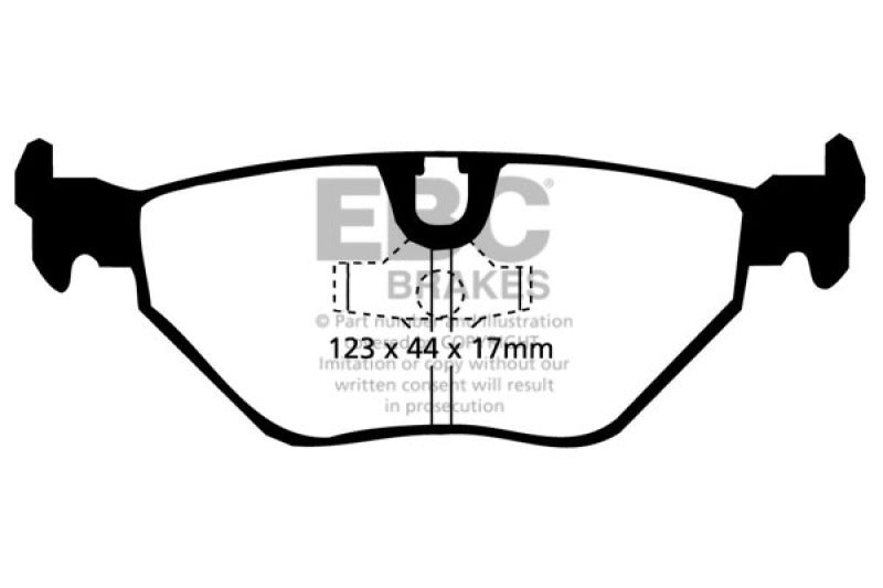 

EBC UD396 - EBCUD396 - EBC 87-91 BMW M3 2.3 (E30) Ultimax2 Rear Brake Pads - Shipped in Europe - Tuningsupply.com
