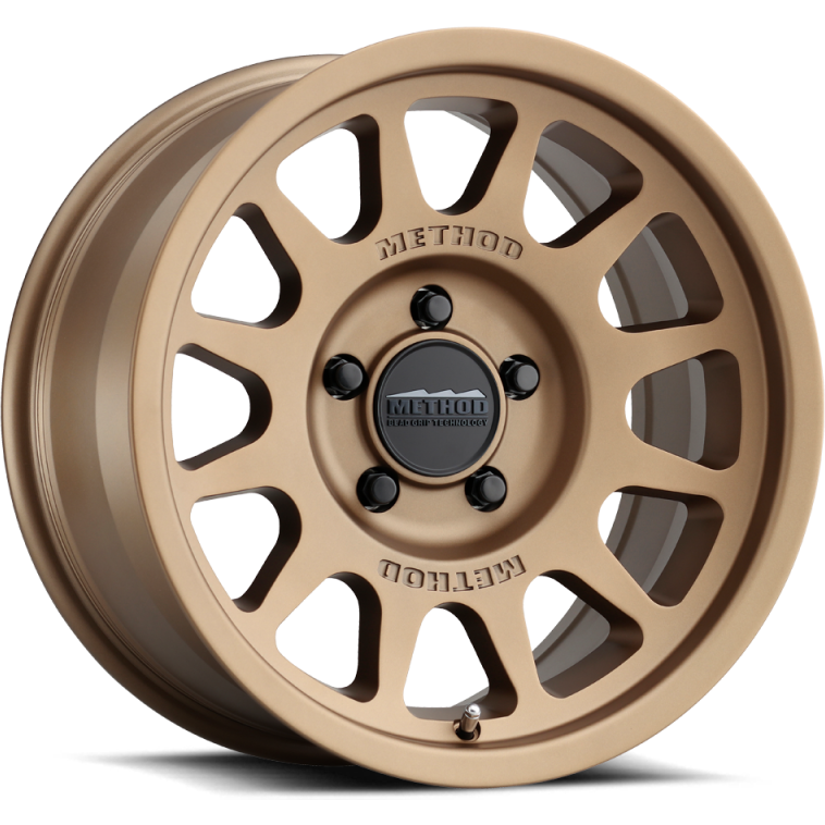 Method MR703 17x8.5 +25mm Offset 5x5 71.5mm CB Method Bronze Wheel-tuningsupply.com