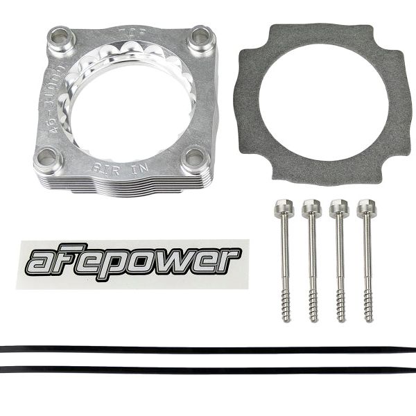 aFe Silver Bullet Throttle Body Spacer 12-15 BMW 328i (F30) L4-2.0L N20/N26-tuningsupply.com