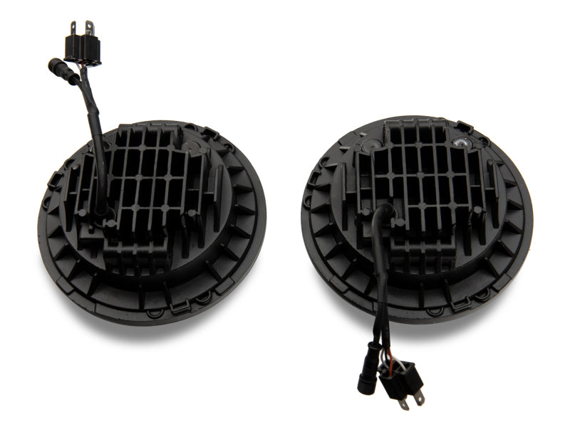 

Raxiom J142665 - RAXJ142665 - Raxiom 97-18 Jeep Wrangler TJ/JK Axial 7-Inch LED Headlights w/RGB Halo- Black Housing (Clear Lens) - Shipped in Europe - Tuningsupply.com
