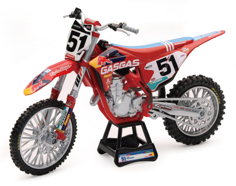 New Ray Toys TLD Redbull GASGAS MC 450F (Justin Barcia)/ Scale - 1:12-tuningsupply.com