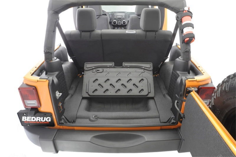 

BedRug BTJK11R2 - BEDBTJK11R2 - BedRug 11-16 Jeep JK 2Dr Rear 5pc BedTred Cargo Kit (Incl Tailgate & Tub Liner) - Shipped in Europe - Tuningsupply.com

