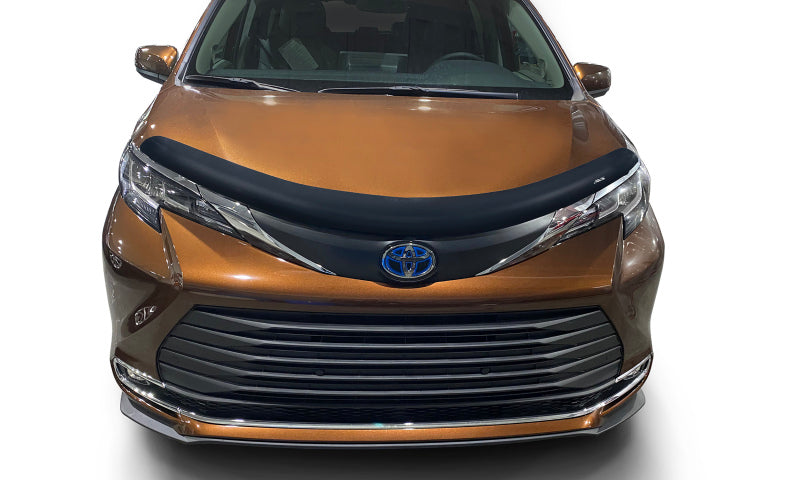 AVS 21-22 Toyota Sienna Bugflector II High Profile Hood Shield - Smoke-tuningsupply.com