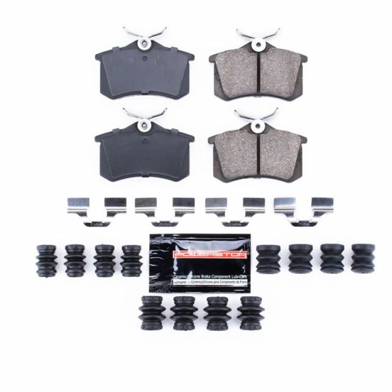 Power Stop 10-13 Audi A3 Rear Z23 Evolution Sport Brake Pads w/Hardware-tuningsupply.com