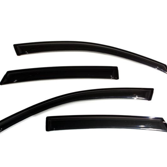 AVS 08-11 Ford Focus Ventvisor Outside Mount Window Deflectors 4pc - Smoke-tuningsupply.com