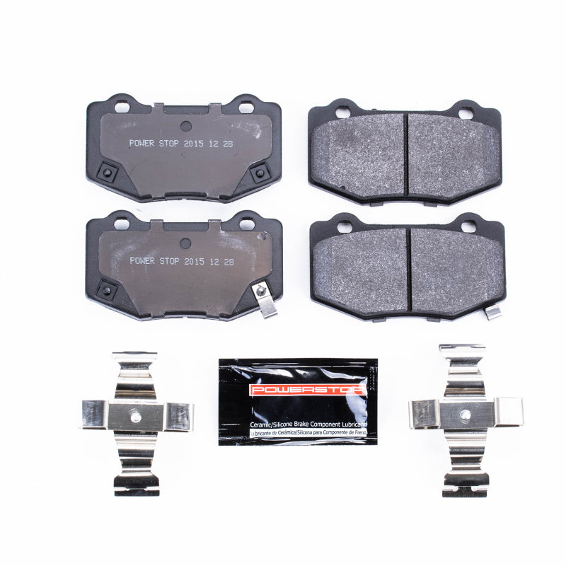 Power Stop 16-19 Cadillac ATS Rear Track Day Brake Pads-tuningsupply.com