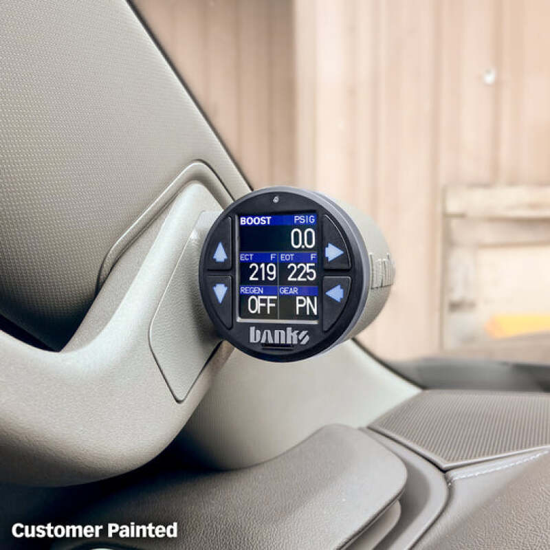 Banks Power 2022+ Chevrolet 1500 / 2024+ Chevrolet 2500/3500 iDash Stealth Pod Mount - Single Gauge-tuningsupply.com