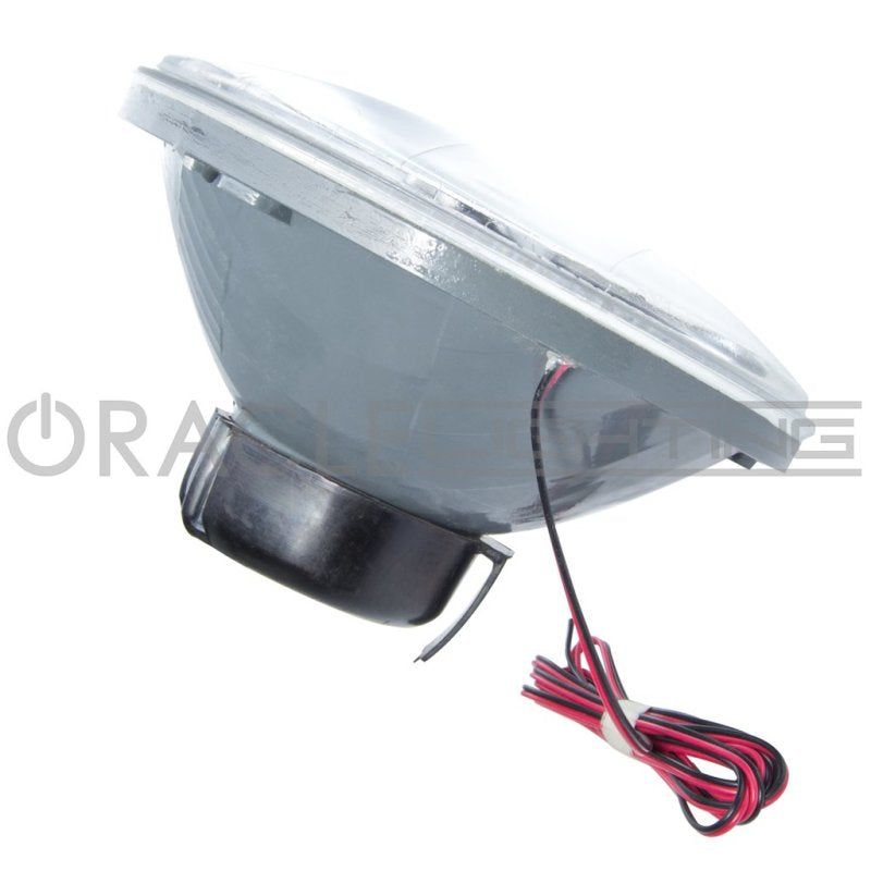 Oracle Pre-Installed Lights 5.75 IN. Sealed Beam - Red Halo SEE WARRANTY-tuningsupply.com