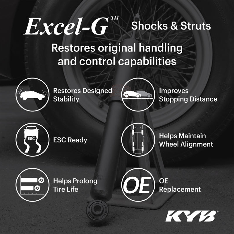 

KYB 343412 - KYB343412 - KYB Shocks & Struts Excel-G Rear MAZDA 3 2004-09 MAZDA 5 2006-10 - Shipped in Europe - Tuningsupply.com
