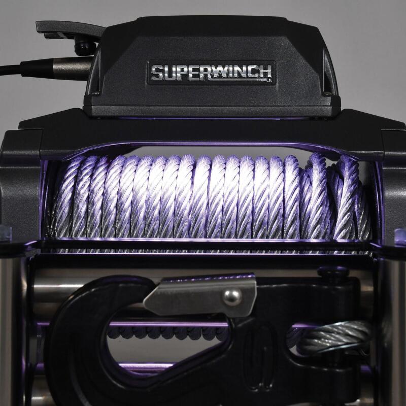 

Superwinch  - SUW1710200 - Superwinch 10000 LBS 12V DC 3/8in x 85ft Wire Rope SX 10000 Winch - Shipped in Europe - Tuningsupply.com
